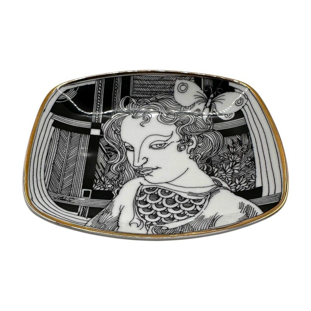 Vintage Endre Szasz Hollohaza Trinket Dish